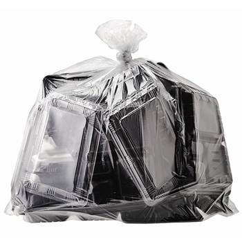 TANOSEE リサイクルポリ袋(ストレッチ) 透明 70L 1パック(10枚)